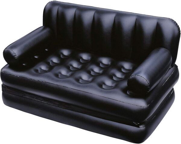 SOFA AIRBED 5 in 1 INFLATABLE DOUBLE COUCH LOUNGER MATTRESS BLOW UP