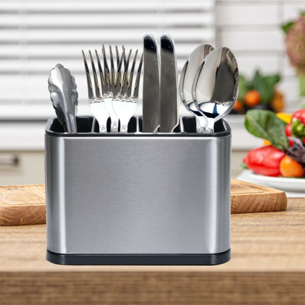 Kitchen Cutlery Holder Spoon Fork Storage Rack Organizer Utensils Chopstick Box - Image 5