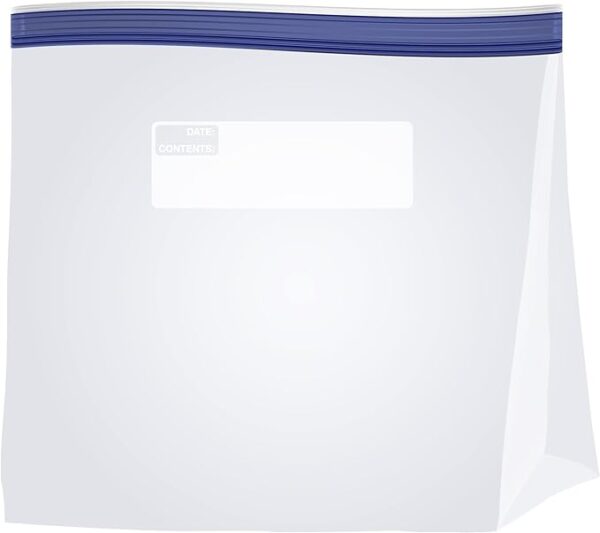 Amazon Basics Freezer Gallon Bags, 90 Count (Previously Solimo) - Image 3