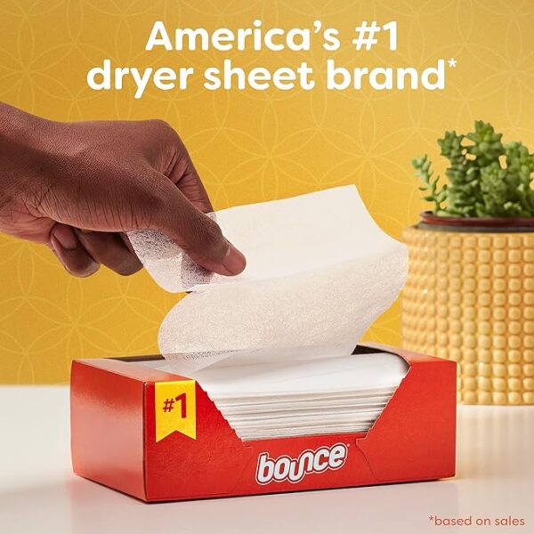 Bounce Dryer Sheets Laundry Fabric Softener, Outdoor Fresh, 240 Count - Image 2