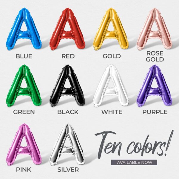HAPPY LABOR DAY 16" Red Foil Letter Balloons – Party Banner Decoration - Image 4